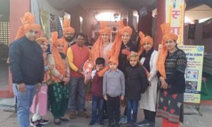 महिला एवं बाल विकास विभाग ने हरियाणवी ठाठ से किया पर्यटकों का स्वागत