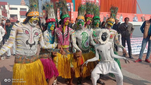 राजस्थानी लोक नृत्य सहरिया स्वांग ने महोत्सव में छोड़ी अपनी छाप