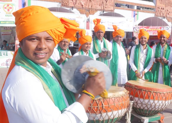 International level unique platform to keep folk art alive, tourists rocking at the beat of Bean Flute, Nagade and Dhol!