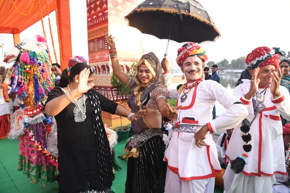 Rajasthani Nritya: A Stunning Cultural Showcase at the International Gita Mahotsav!